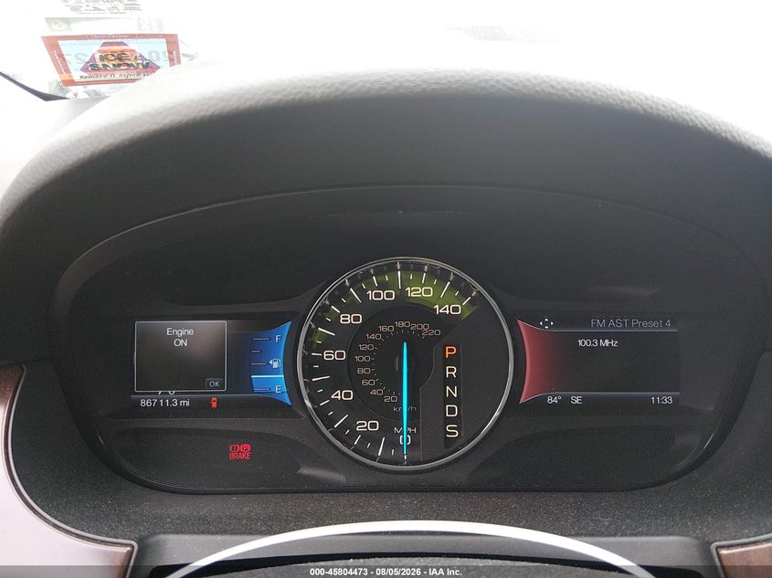 FORD EDGE 2014 VIN 2FMDK4KC0EBA44186