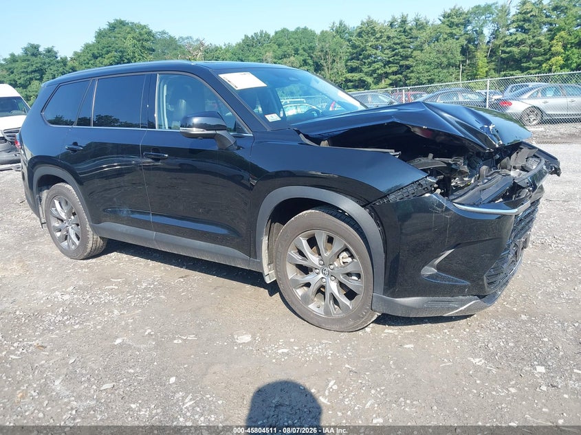 Vin: 5tdaaab52rs000821, lot: 46303356, toyota grand highlander limited 2024 img_1