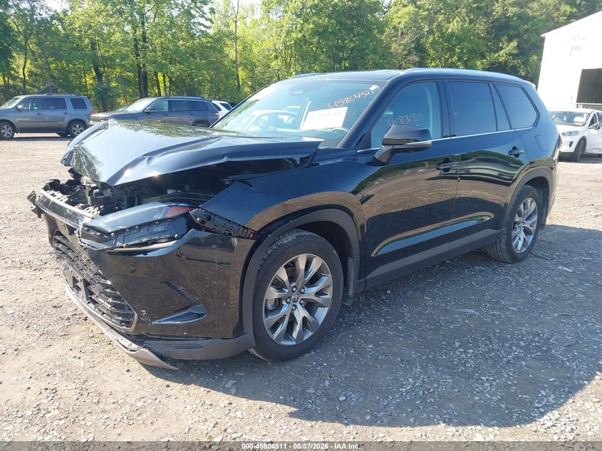 Vin: 5tdaaab52rs000821, lot: 46303356, toyota grand highlander limited 20242