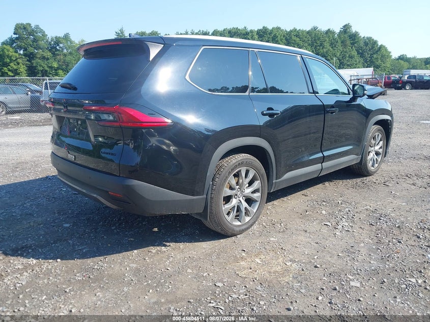 Vin: 5tdaaab52rs000821, lot: 46303356, toyota grand highlander limited 20244
