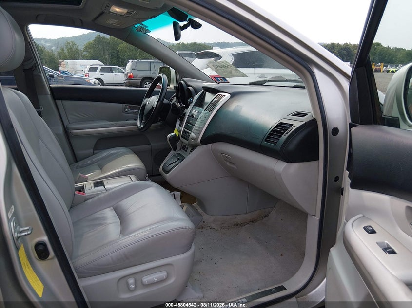 2006 LEXUS RX SPORT UTILITY VEHICLE 3.3L V-6 DOHC, VVT, 208HP