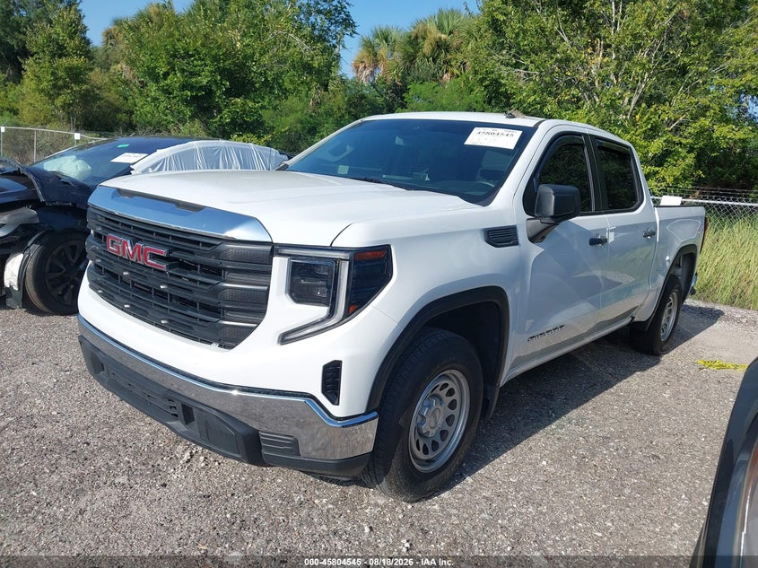 Vin: 1gtphaek4rz203666, lot: 46303391, gmc sierra 1500 2wd  short box pro 20242