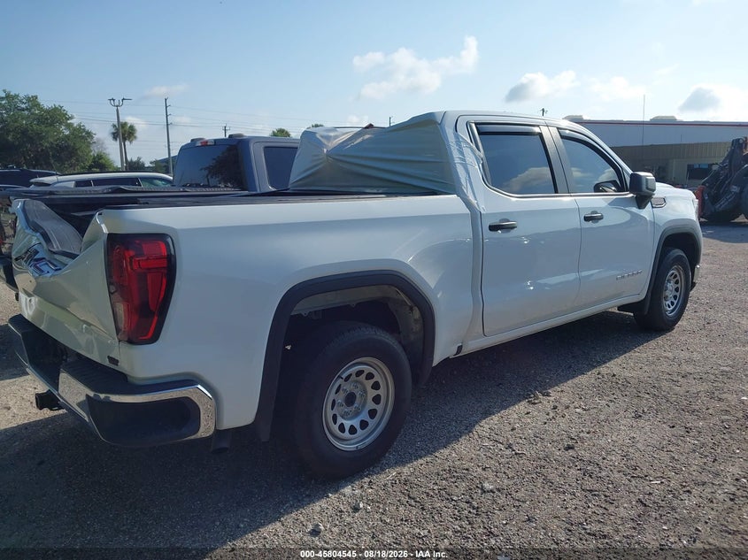 Vin: 1gtphaek4rz203666, lot: 46303391, gmc sierra 1500 2wd  short box pro 20244
