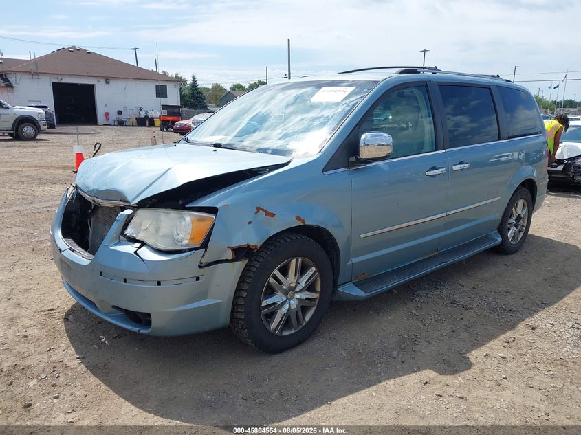 Vin: 2a4rr7dx4ar322137, lot: 46303400, chrysler town & country new limited 20102