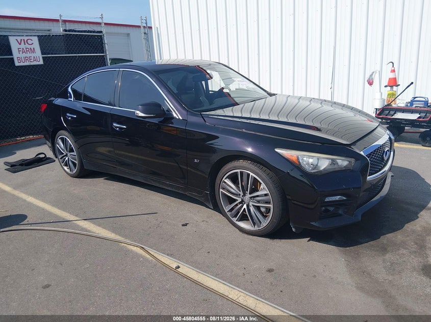 Vin: jn1bv7arxem684641, lot: 46303401, infiniti q50 sport 2014 img_1