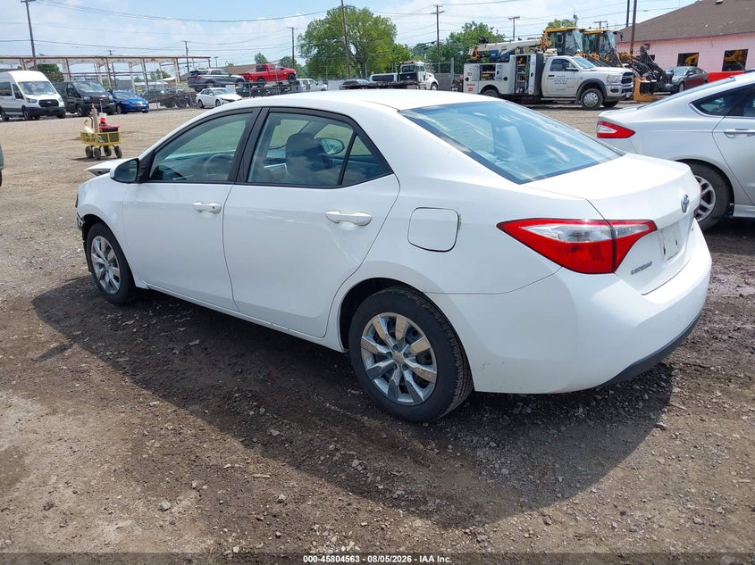 Vin: 2t1burhe1ec129847, lot: 46303409, toyota corolla le 20143