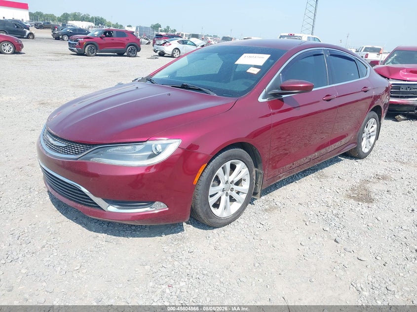 Vin: 1c3cccab0fn646158, lot: 46303412, chrysler 200 limited 20152