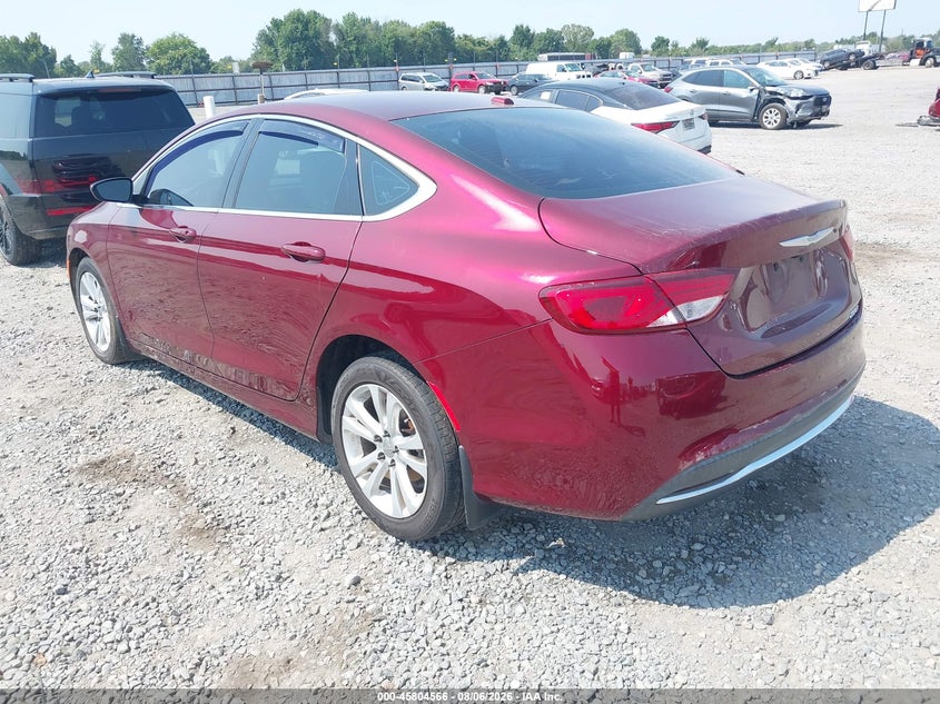 Vin: 1c3cccab0fn646158, lot: 46303412, chrysler 200 limited 20153