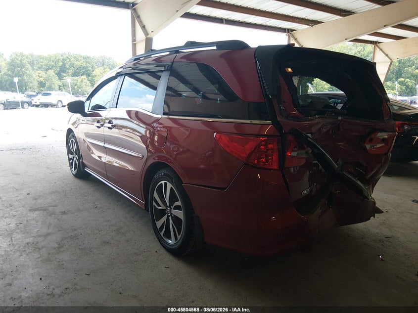 Vin: 5fnrl6h84nb057547, lot: 46303414, honda odyssey touring 20223
