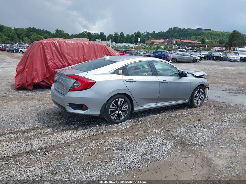 Vin: 19xfc1f75ge020743, lot: 46303423, honda civic ex-l 20164