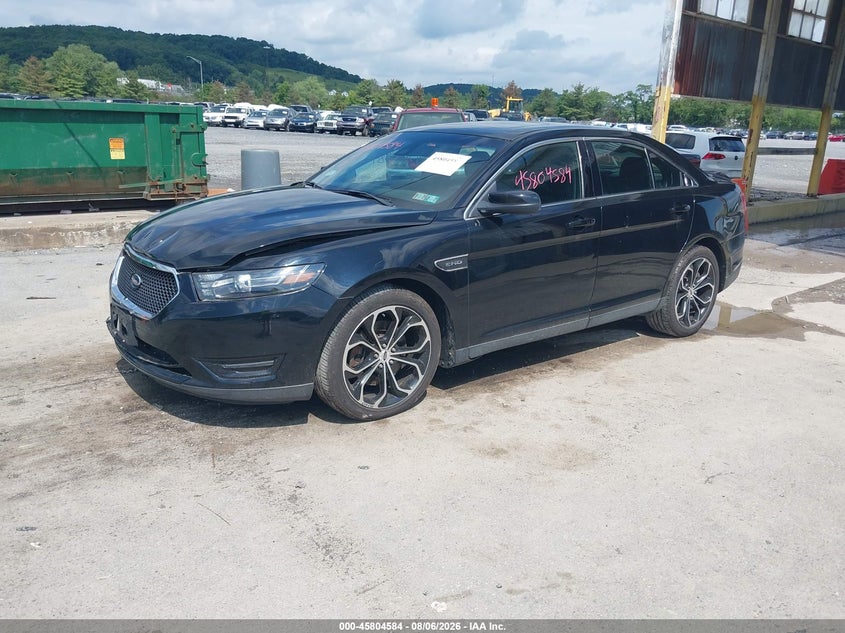 Vin: 1fahp2kt5fg209502, lot: 46303430, ford taurus sho 20152