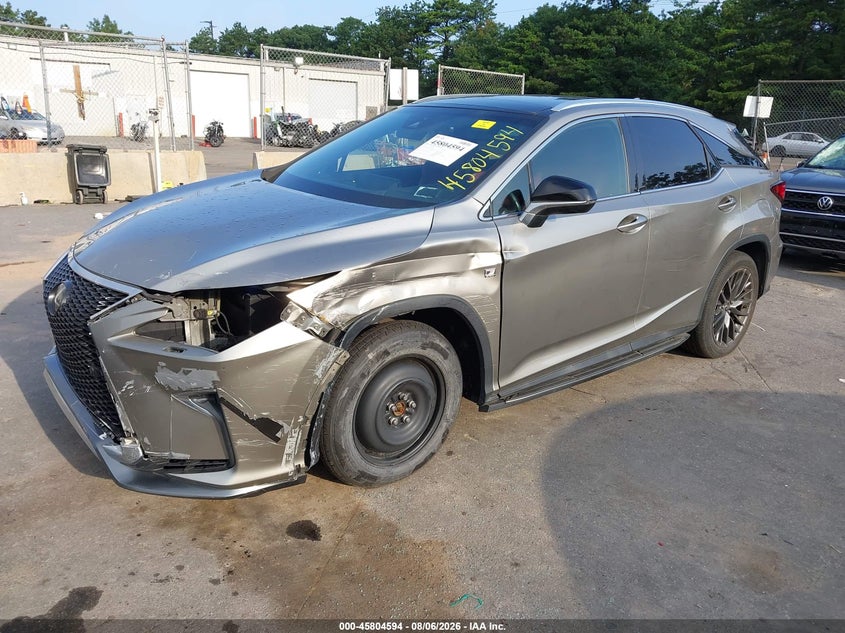 Vin: 2t2bzmcaxhc070273, lot: 46303440, lexus rx 350 f sport 20172