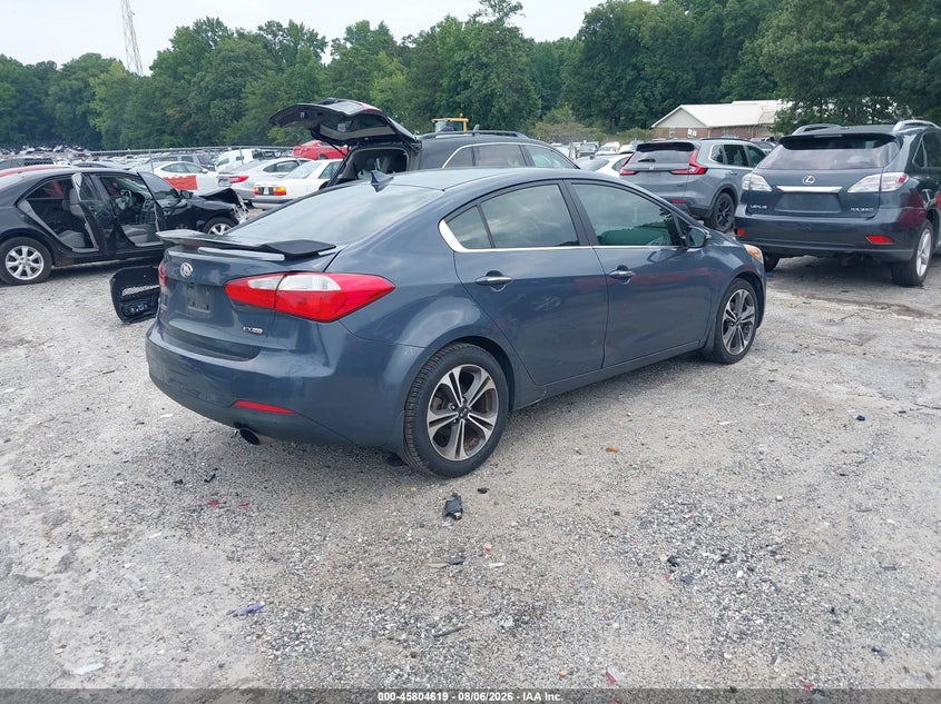 Vin: knafx4a86e5148405, lot: 46303465, kia forte ex 20144