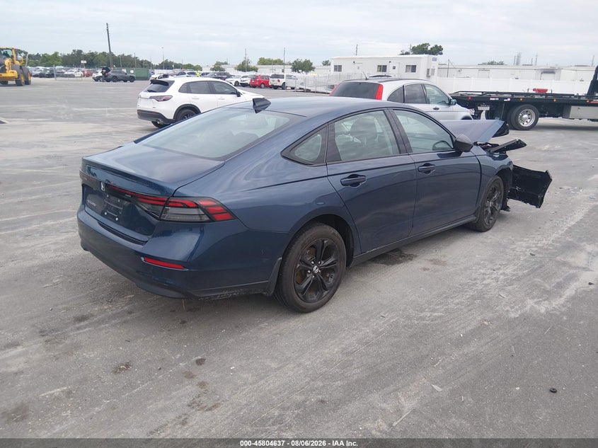Vin: 1hgcy1f4xsa040039, lot: 46303483, honda accord se 20254
