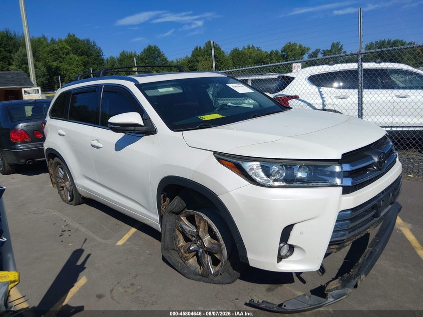 Vin: 5tddzrfh1hs404281, lot: 46303492, toyota highlander limited platinum 2017 img_1