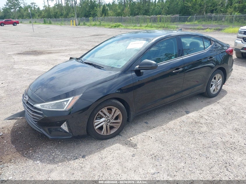 Vin: kmhd84lf7ku875584, lot: 46303494, hyundai elantra sel 20192