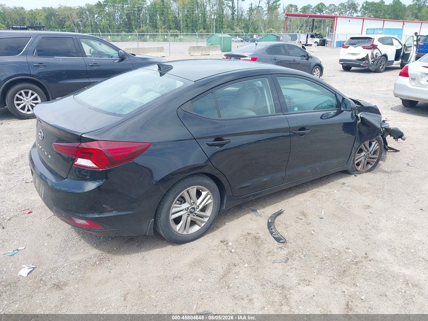 Vin: kmhd84lf7ku875584, lot: 46303494, hyundai elantra sel 20194