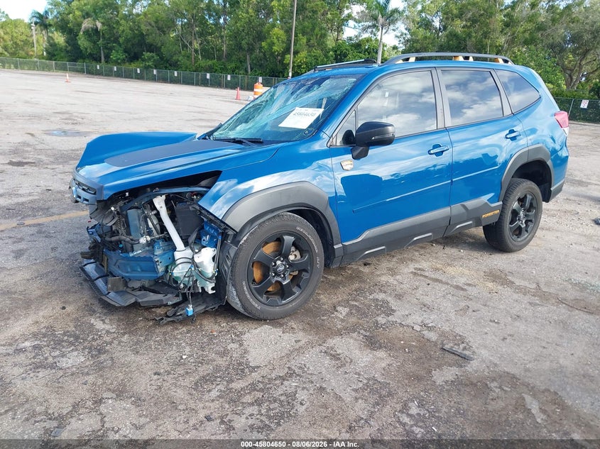 Vin: jf2skamc5nh484318, lot: 46303496, subaru forester wilderness 20222
