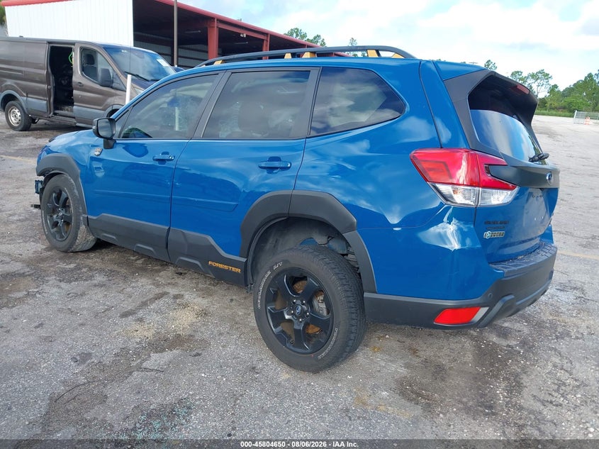 Vin: jf2skamc5nh484318, lot: 46303496, subaru forester wilderness 20223