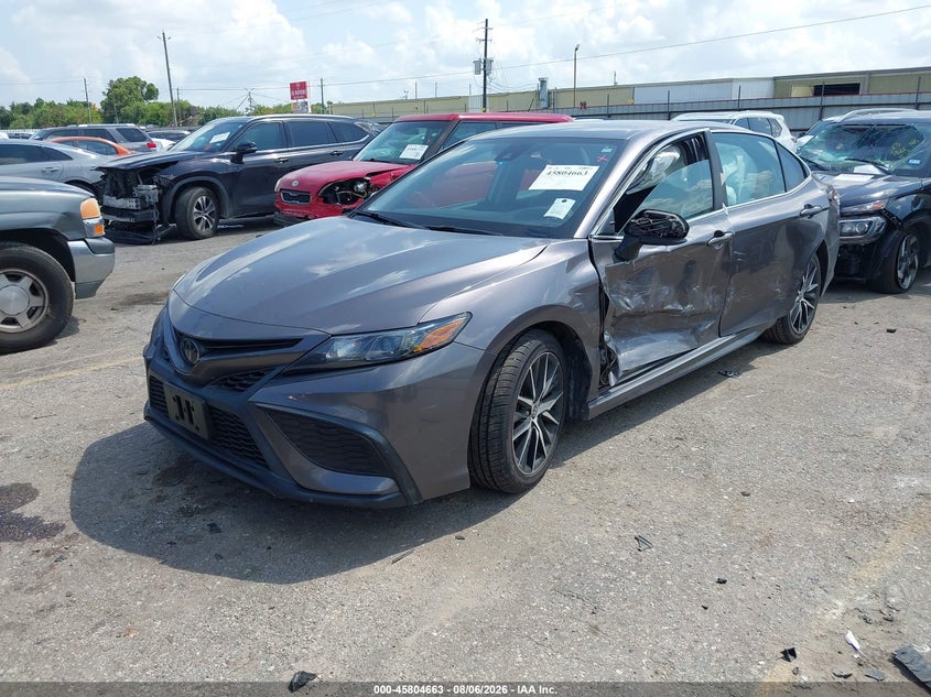Vin: 4t1g11bk0mu036989, lot: 46303509, toyota camry se awd 20212