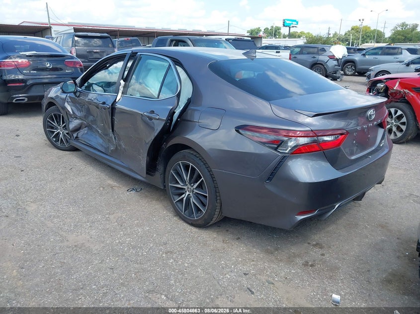 Vin: 4t1g11bk0mu036989, lot: 46303509, toyota camry se awd 20213