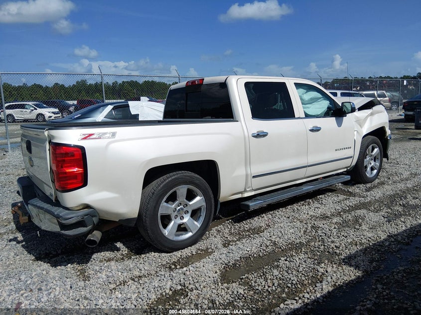 Vin: 3gcuksec2fg356884, lot: 46303510, chevrolet silverado 1500 ltz 20154