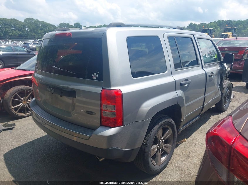 Vin: 1c4njpba4gd636831, lot: 46303514, jeep patriot sport se 20164