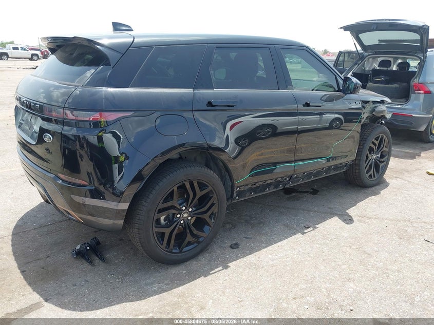Vin: salzt2fx6nh176146, lot: 46303521, land rover range rover evoque r-dynamic s 20224