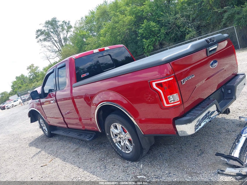 Vin: 1ftex1c87gfd37118, lot: 46303529, ford f-150 xlt 20163