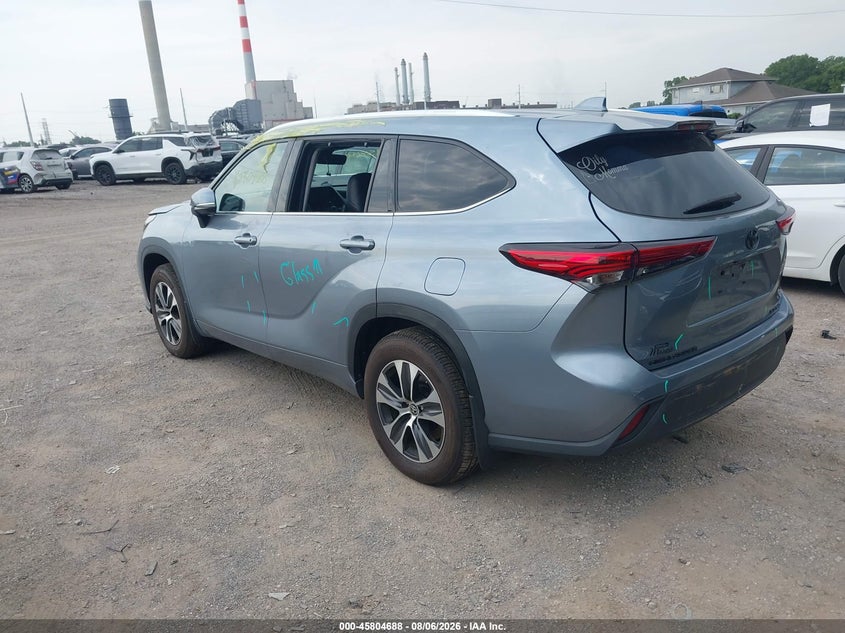 Vin: 5tdgzrbh0ls028541, lot: 46303534, toyota highlander xle 20203
