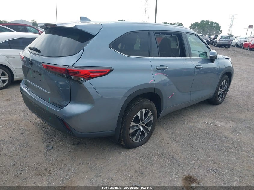 Vin: 5tdgzrbh0ls028541, lot: 46303534, toyota highlander xle 20204