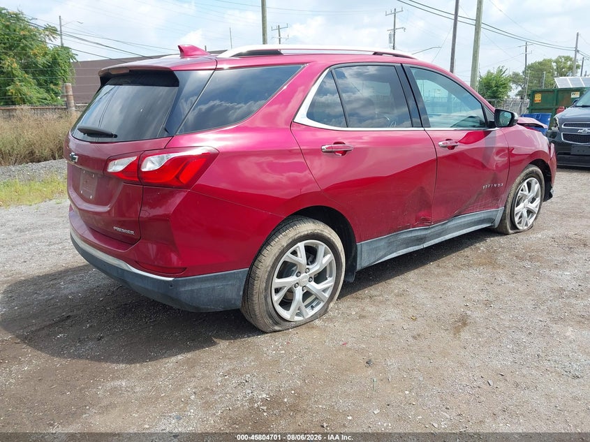 Vin: 2gnaxnev0m6148543, lot: 46303547, chevrolet equinox fwd premier 20214