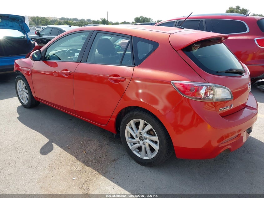 Vin: jm1bl1l79d1747501, lot: 46303548, mazda mazda3 i touring 20133