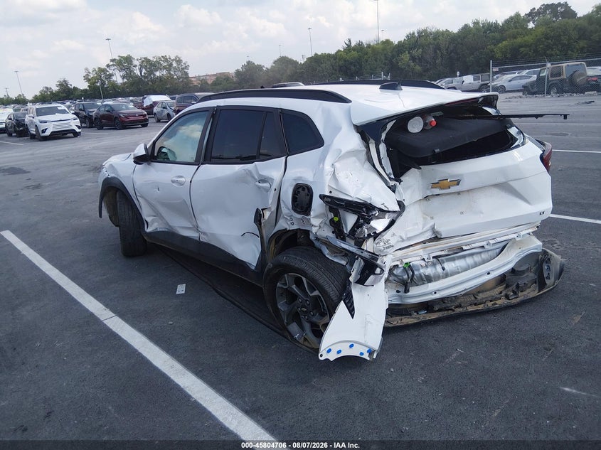 Vin: kl77lhe20rc108285, lot: 46303552, chevrolet trax fwd lt 20243