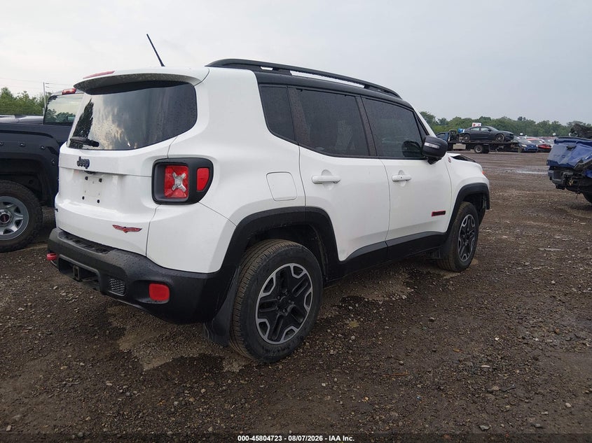 Vin: zaccjbct6gpc92012, lot: 46303569, jeep renegade trailhawk 20164