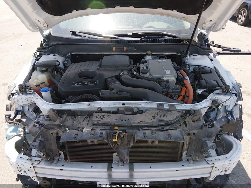 LINCOLN MKZ HYBRID 2019 VIN 3LN6L5MU8KR623778
