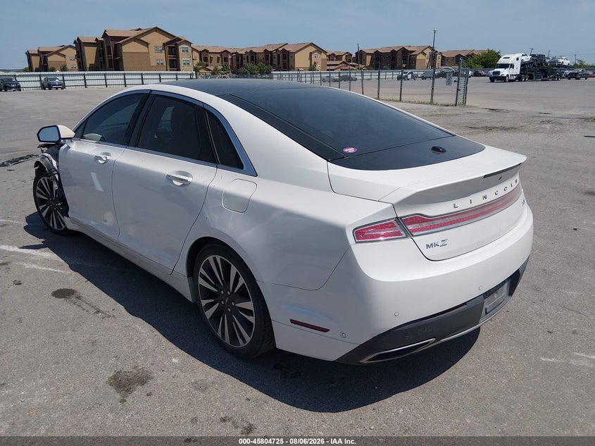LINCOLN MKZ HYBRID 2019 VIN 3LN6L5MU8KR623778