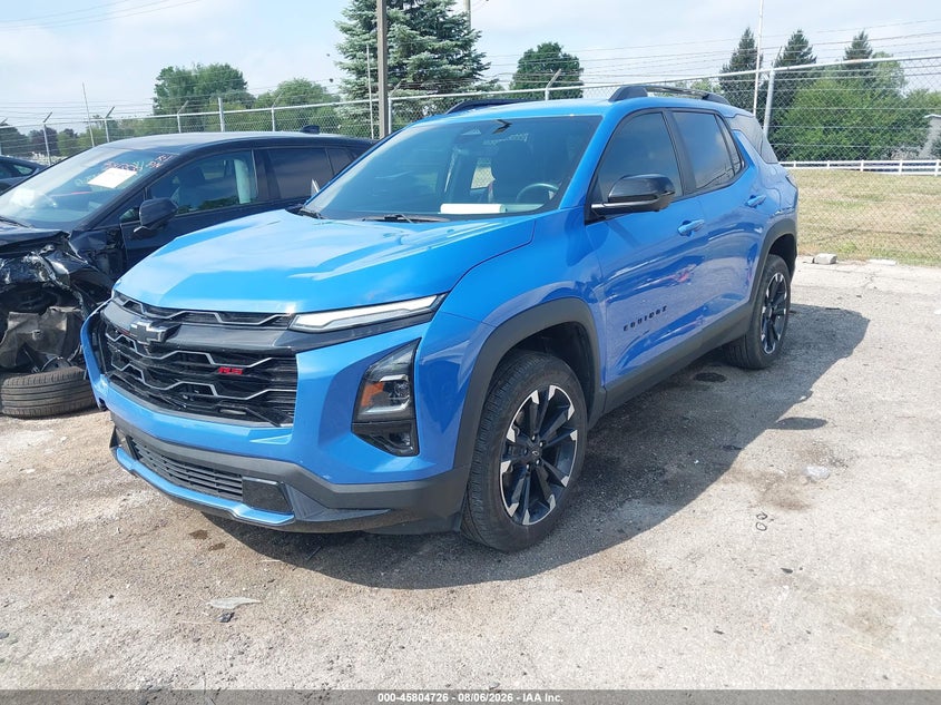 2025 Chevrolet Equinox Awd Rs, Right Side, IAAI, VIN 3GNAXTEG1SL185454 — photo 2