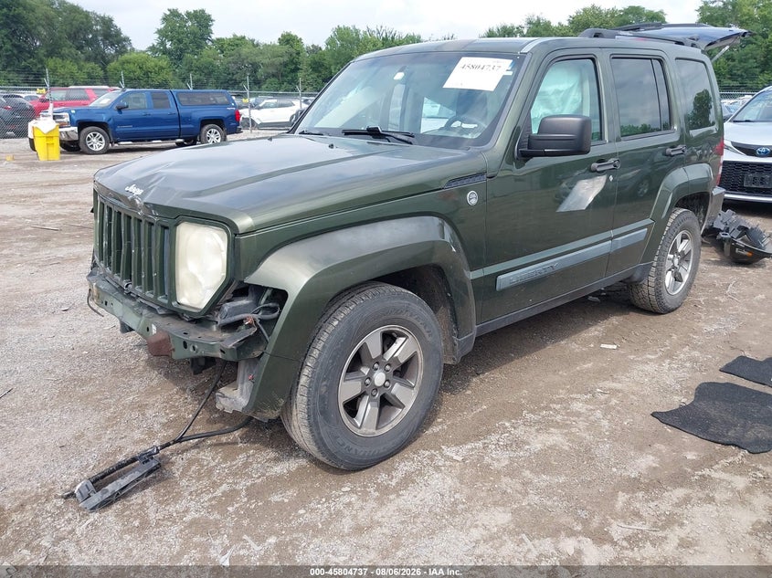 JEEP LIBERTY 2008 VIN 1J8GN28K38W193179