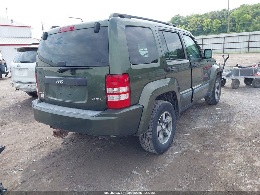 JEEP LIBERTY 2008 VIN 1J8GN28K38W193179