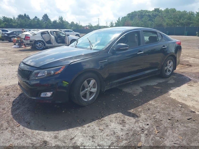 Vin: 5xxgm4a73fg407808, lot: 46303595, kia optima lx 20152