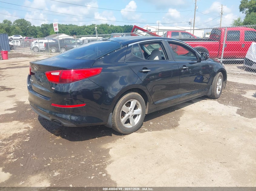 Vin: 5xxgm4a73fg407808, lot: 46303595, kia optima lx 20154