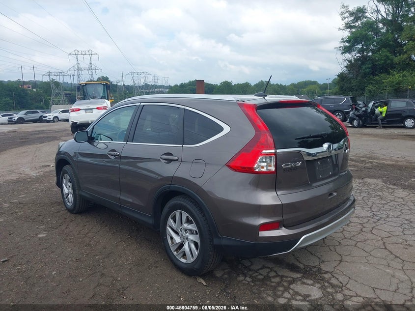 Vin: 2hkrm4h76fh641489, lot: 46303605, honda cr-v ex-l 20153