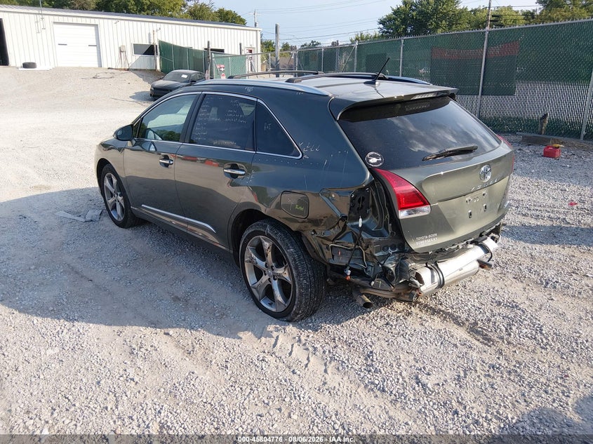 Vin: 4t3bk3bb4du094386, lot: 46303622, toyota venza xle v6 20133