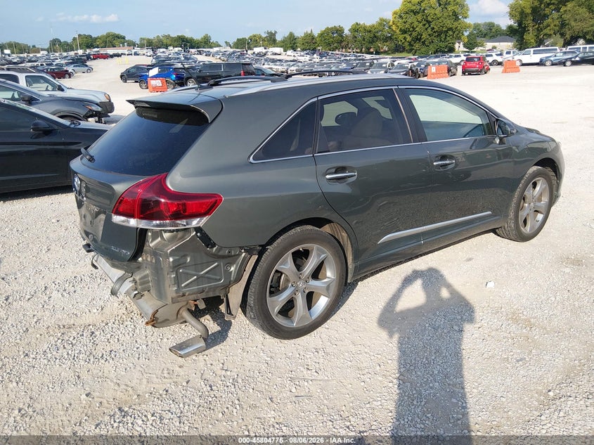 Vin: 4t3bk3bb4du094386, lot: 46303622, toyota venza xle v6 20134