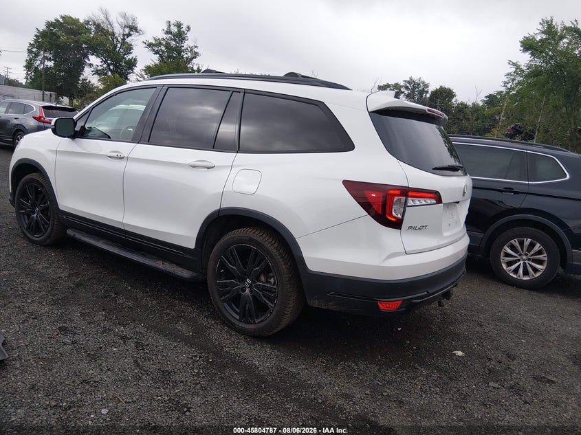 Vin: 5fnyf6h73nb003909, lot: 46303633, honda pilot awd black edition 20223