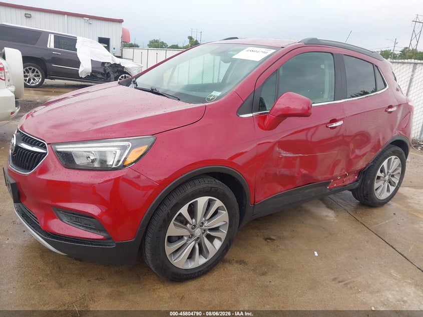 Vin: kl4cjasb9lb000886, lot: 46303635, buick encore fwd preferred 20202