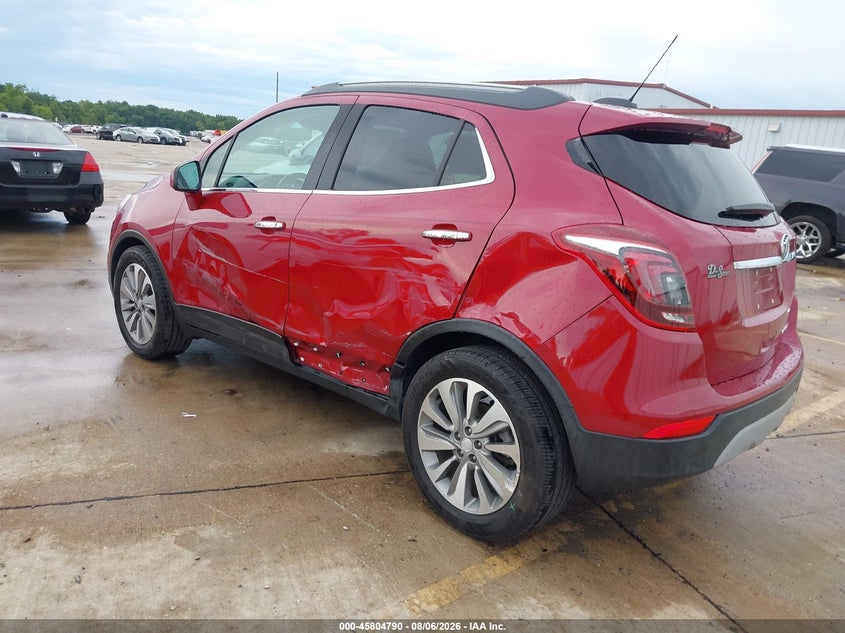 Vin: kl4cjasb9lb000886, lot: 46303635, buick encore fwd preferred 20203