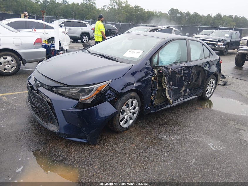 Vin: 5yfepmae1np329161, lot: 46303641, toyota corolla le 20222