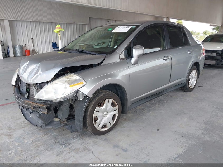 Vin: 3n1bc1ap3al377530, lot: 46303642, nissan versa 1.8s 20102